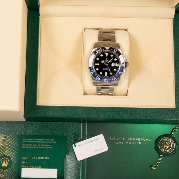 Rolex GMT Master II 126710 BLNR